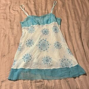 Victoria’s Secret Blue Sheer Babydoll Nightie
